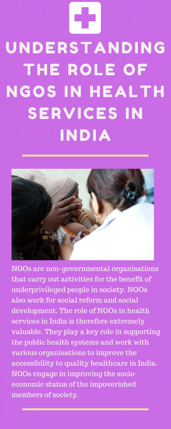 Understanding the role of NFOs in health services in India