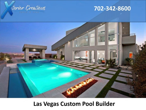 Las Vegas Custom Swimming Pool