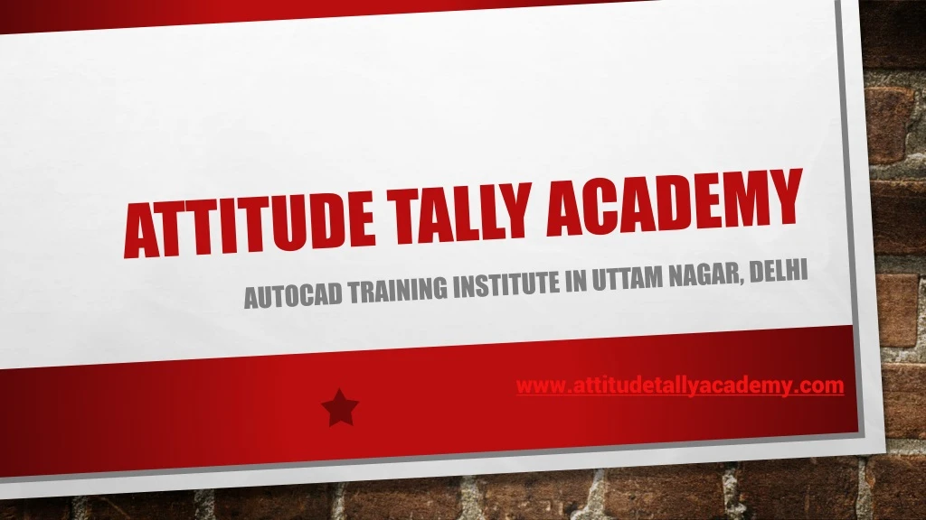 attitude tally academy