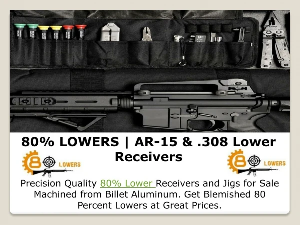 80% LOWERS | AR-15 & .308 Lower Receivers