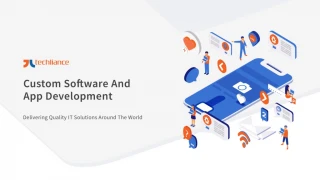 Custom Software Development company - slide 1