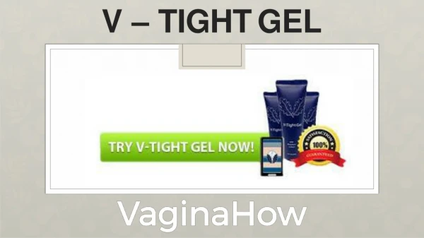 V Tight Gel Official Website