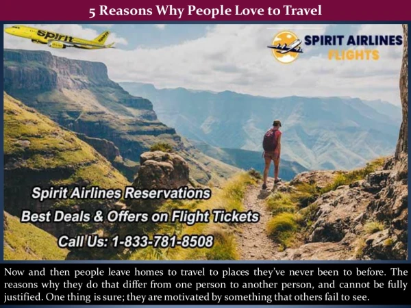 5 Reasons Why People Love to Travel
