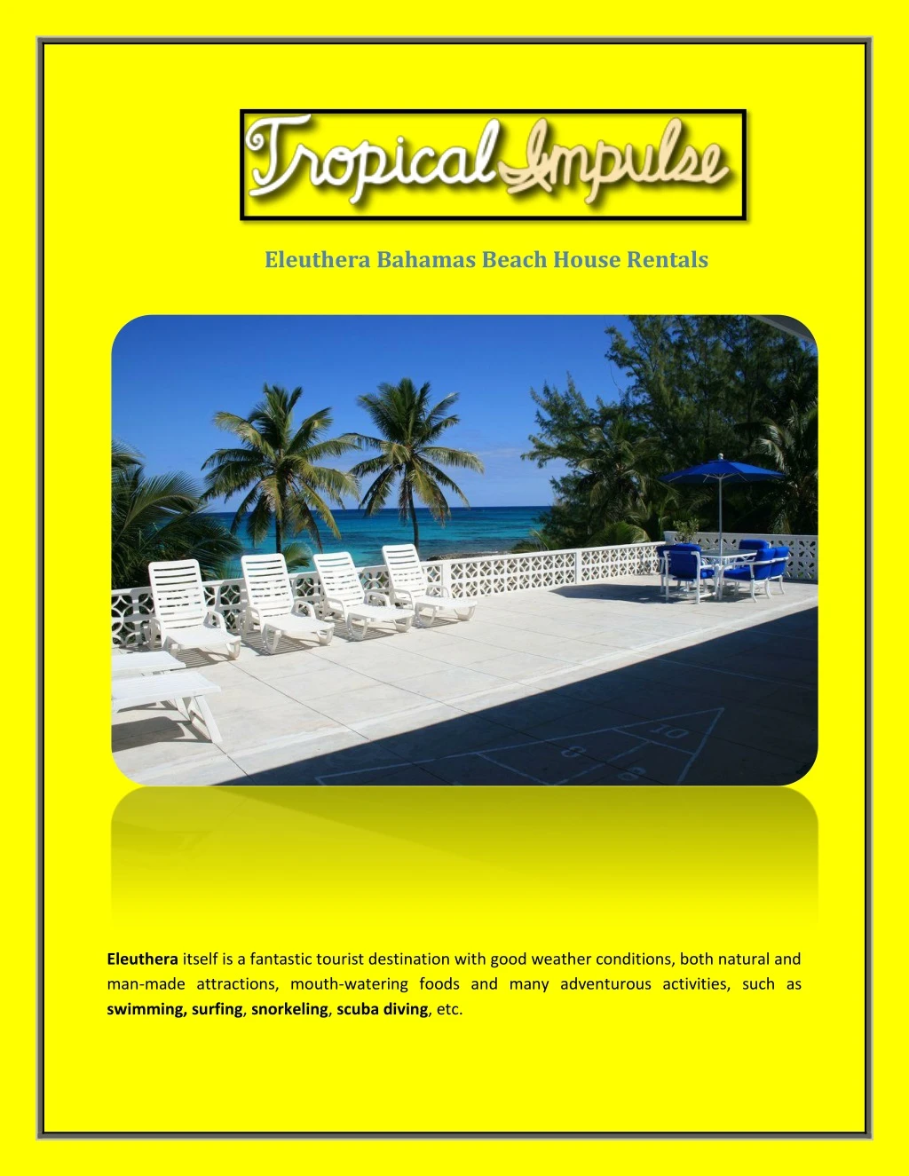 eleuthera bahamas beach house rentals