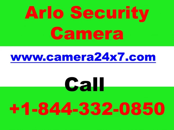How to fix Arlo Camera And Arlo Base Station offline Issue? 1-844-332-0850 Arlo Pro Login