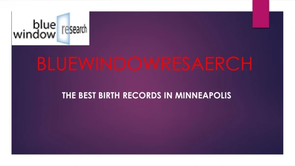 The Best Birth Records In Minneapolis