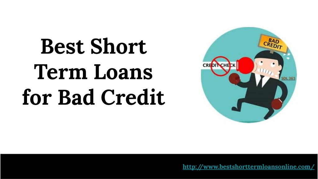 best short term loans for bad credit