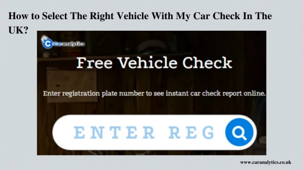 What are steps to do complete my car check on used cars?