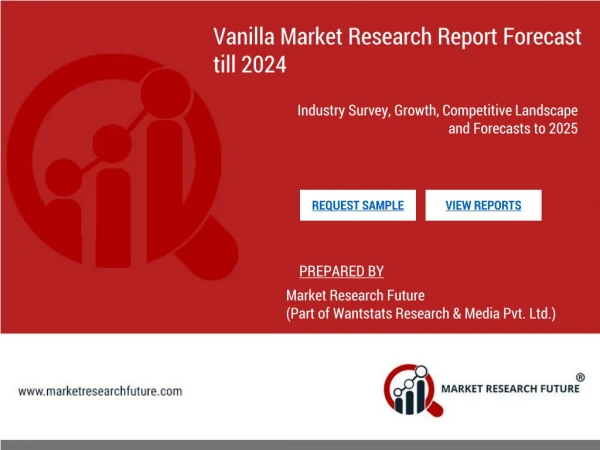 Vanilla Market Sees Strong Growth