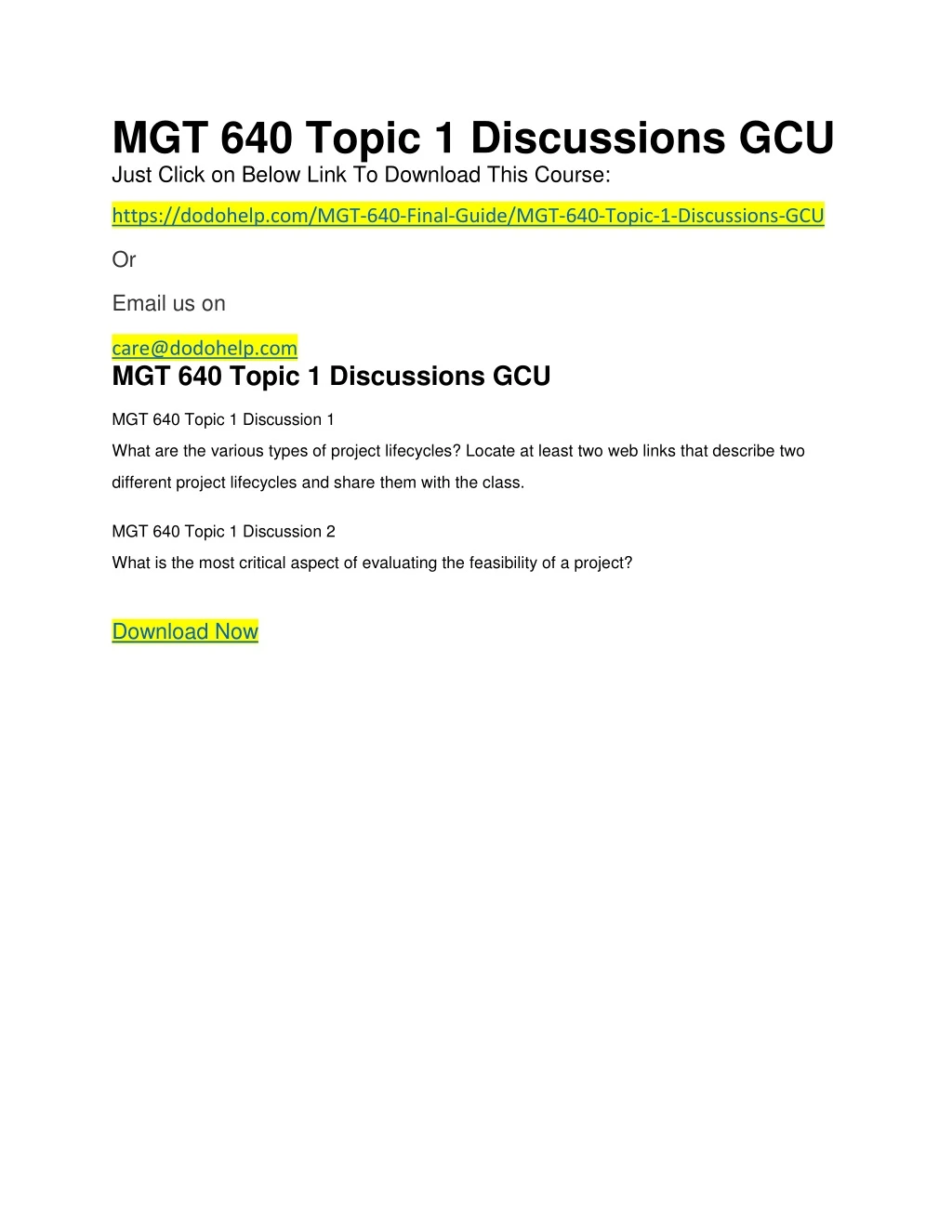 mgt 640 topic 1 discussions gcu just click