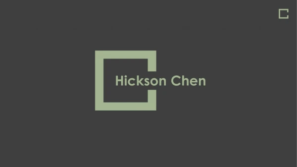 Hickson Chen - Executive in Business Development