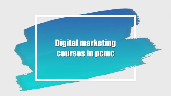 Best Digital marketing courses in pcmc.