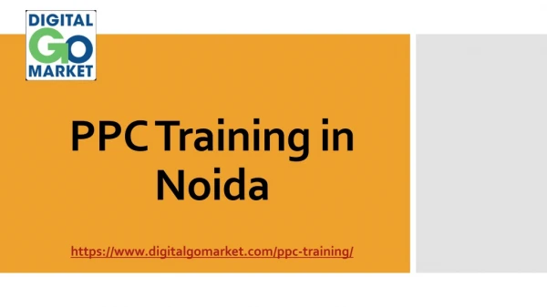 ppc training in noida