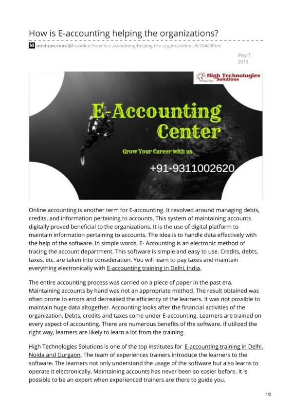 e-accounting