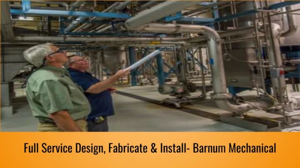 Full Service Design, Fabricate and Install