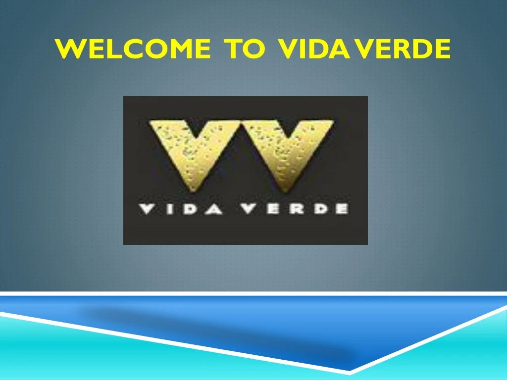 welcome to vida verde