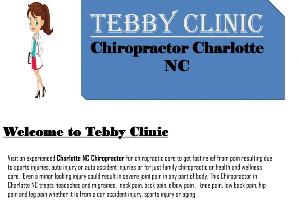 Accident Injury Chiropractic | Car Accident Doctor In Charlotte