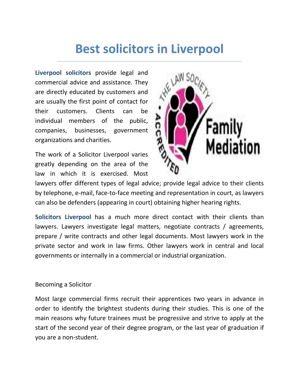 best solicitors in liverpool