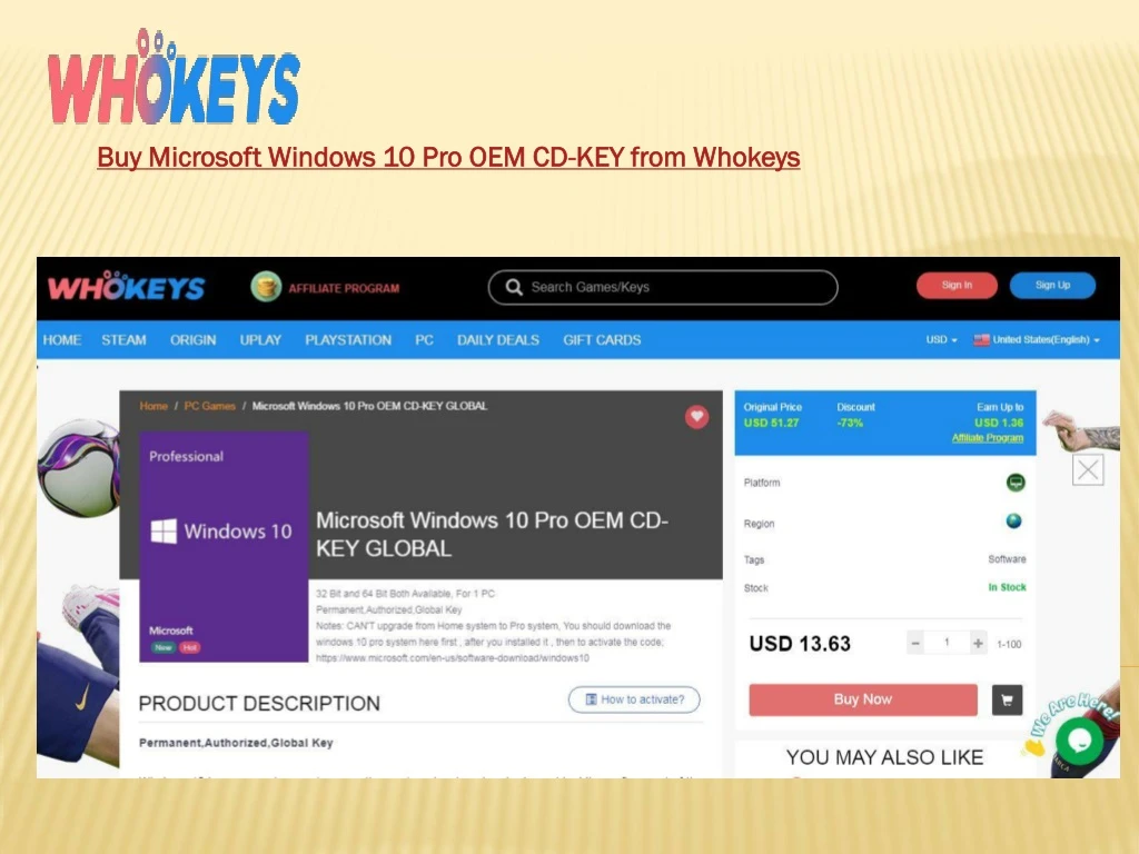 buy microsoft windows 10 pro oem cd key from