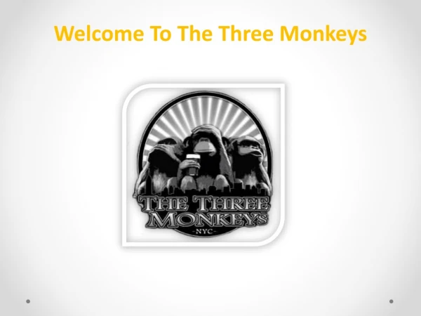 The Three Monkeys - American Bar | Craft Beer | Beer Garden Midtown