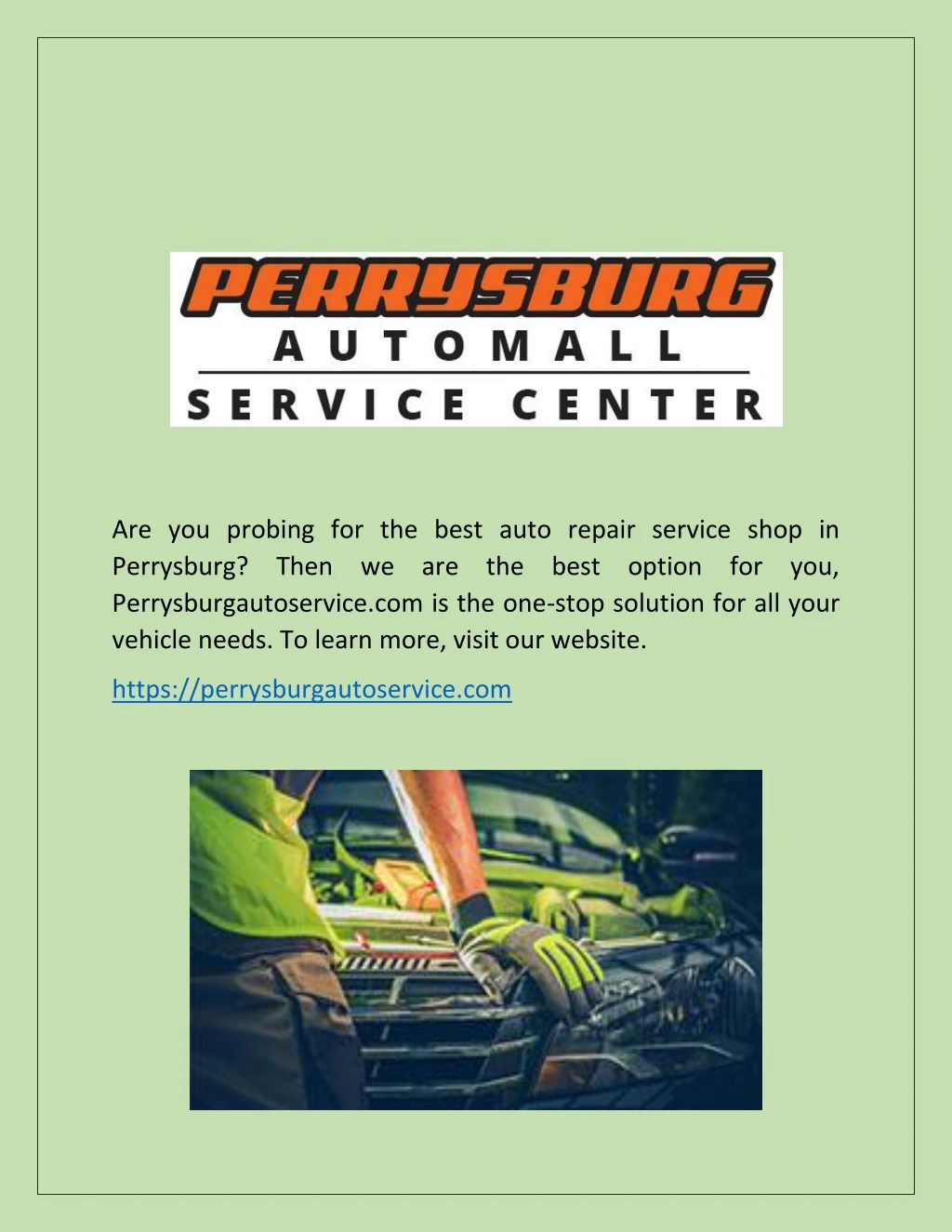 are you probing for the best auto repair service