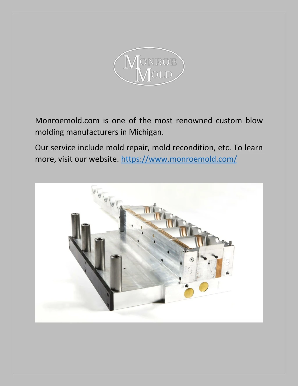 monroemold com is one of the most renowned custom