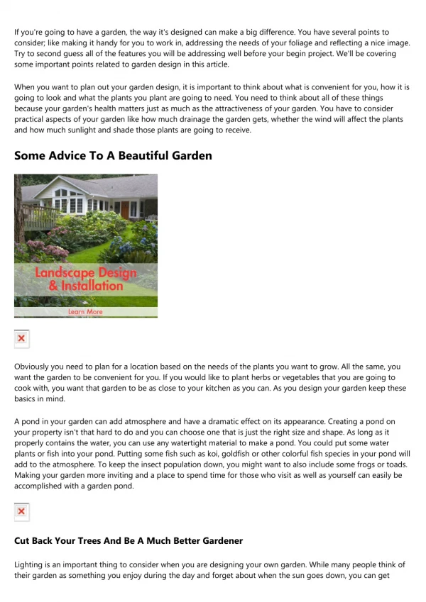 3 Sensible Ideas to Help in Planting an Attractive Garden