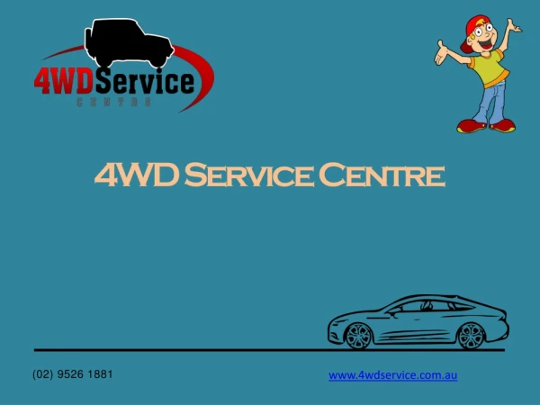 Car Mechanic and Servicing Sutherland Shire - 4WD Service Centre