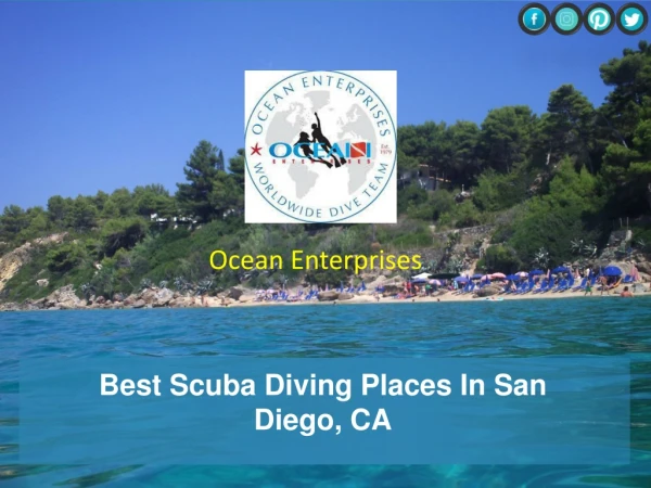 Best Pleces for Scuba Diving in San Diego, California