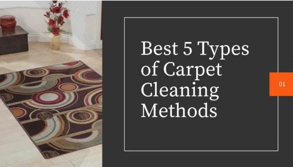 Best 5 Types of Carpet Cleaning Methods