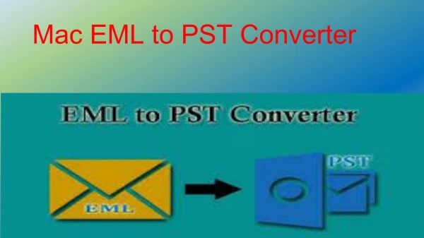 Mac EML to PST Converter