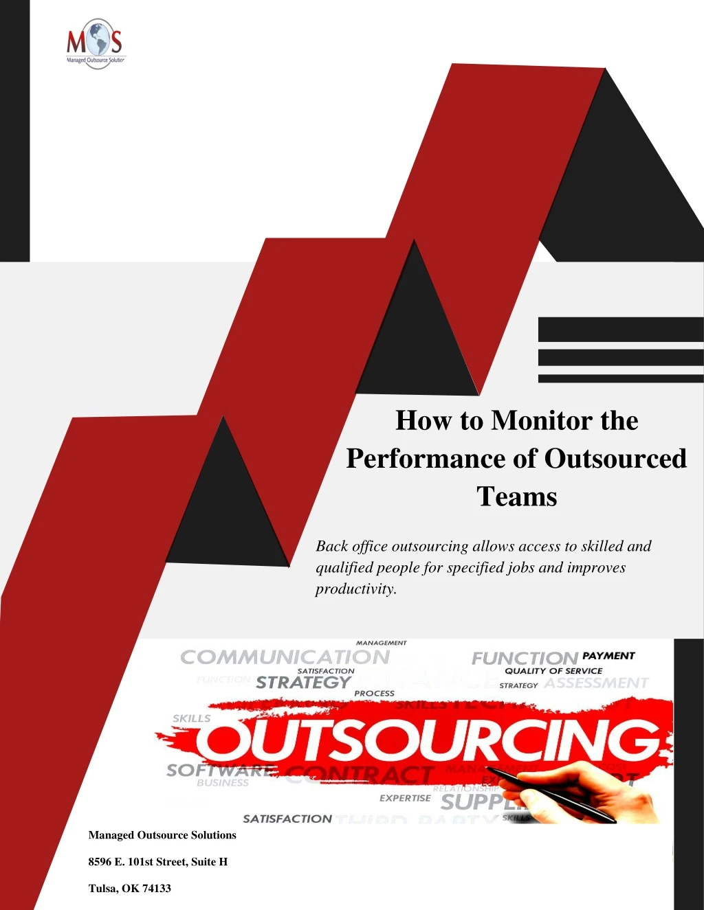 how to monitor the performance of outsourced teams