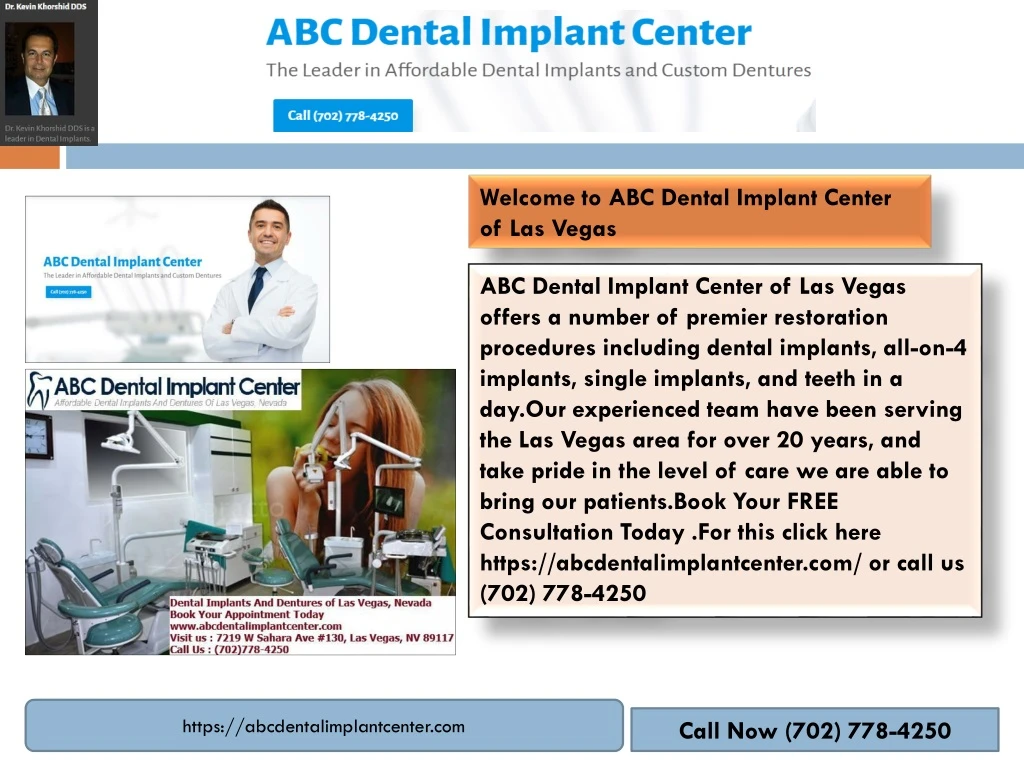 welcome to abc dental implant center of las vegas