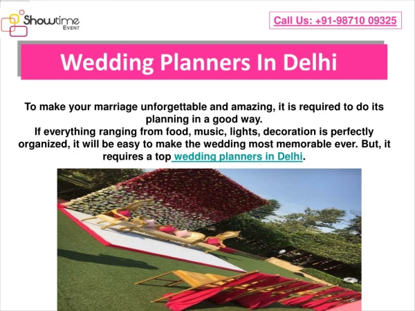 budget wedding planners in delhi