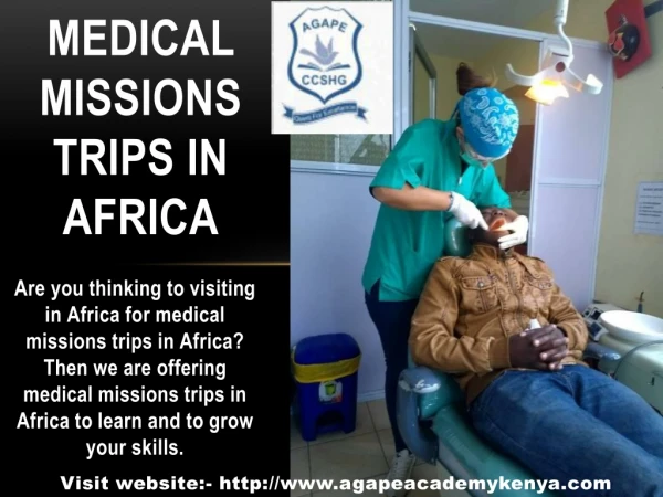 Go to Medical Missions Trips in Africa