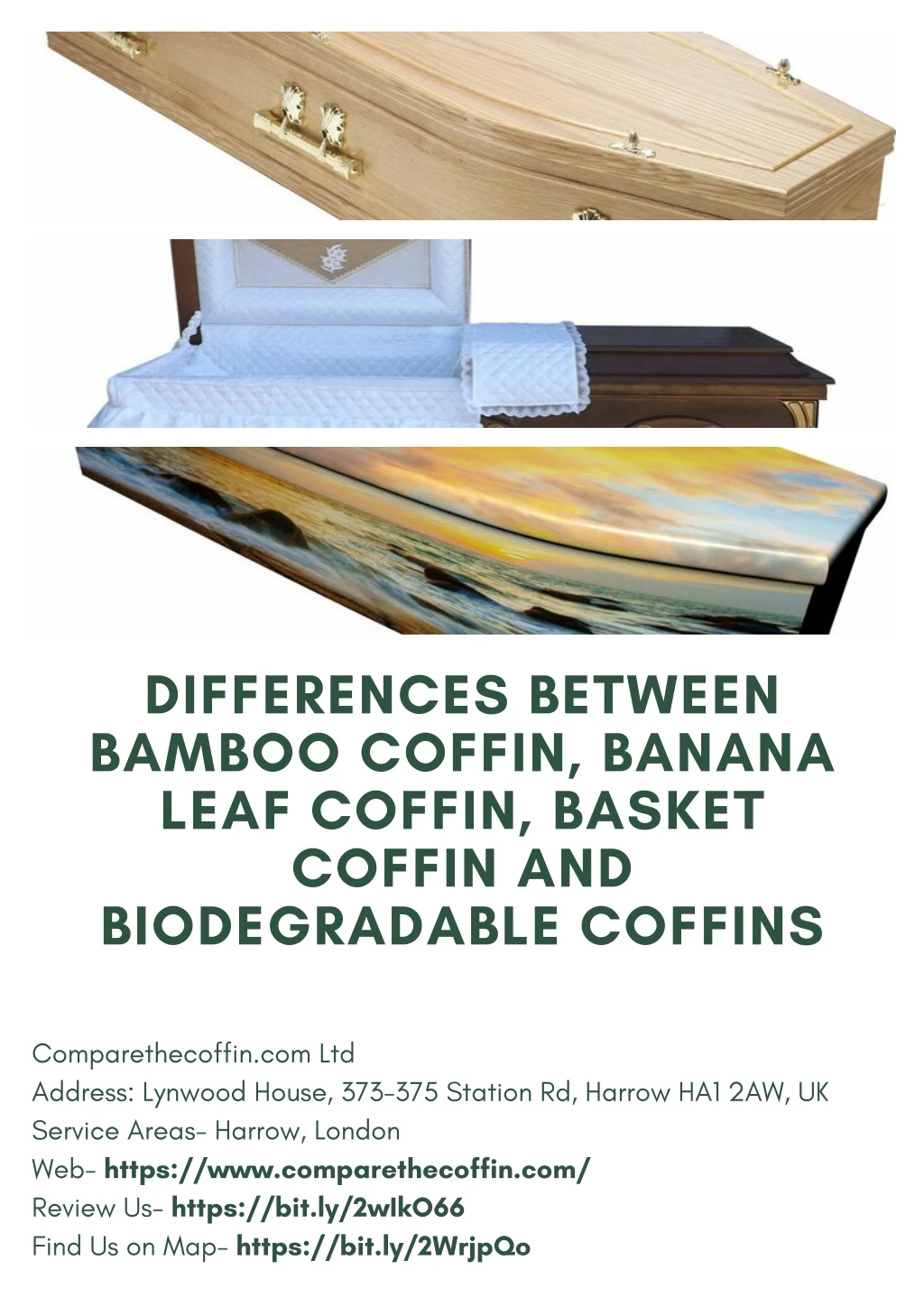 differences between bamboo coffin banana leaf