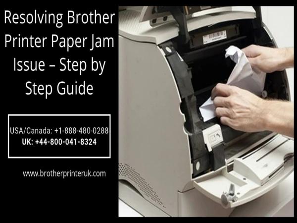 Resolve Brother Printer Paper Jam | Dial 1-888-480-0288