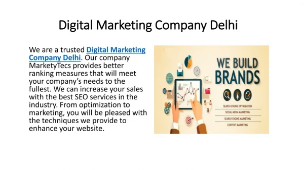 Digital Marketing Company Delhi