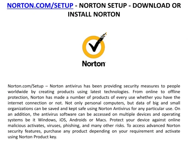 norton.com/setup