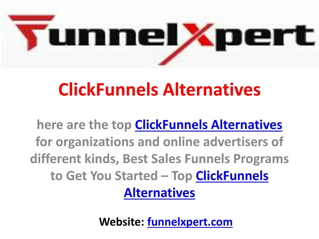 clickfunnels alternatives