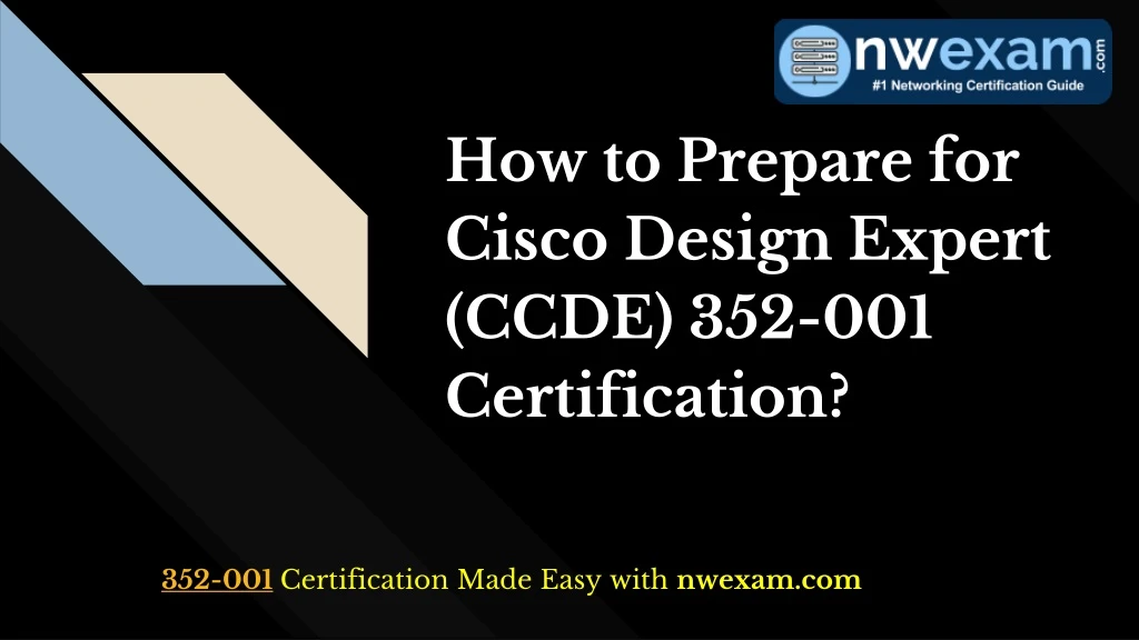 how to prepare for cisco design expert ccde