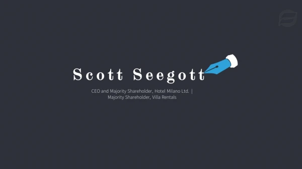 Scott Seegott From Palm City, Florida
