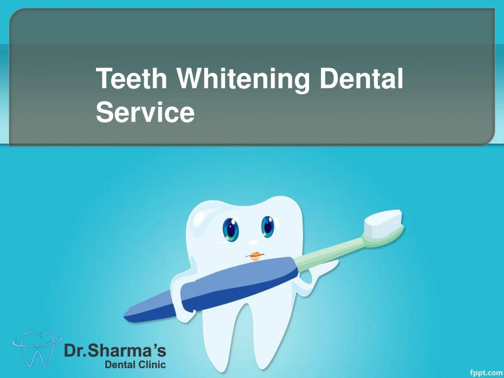 teeth whitening dental service