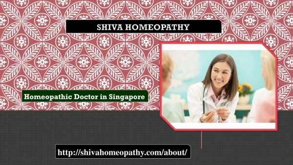 Homeopathic Doctor in Singapore