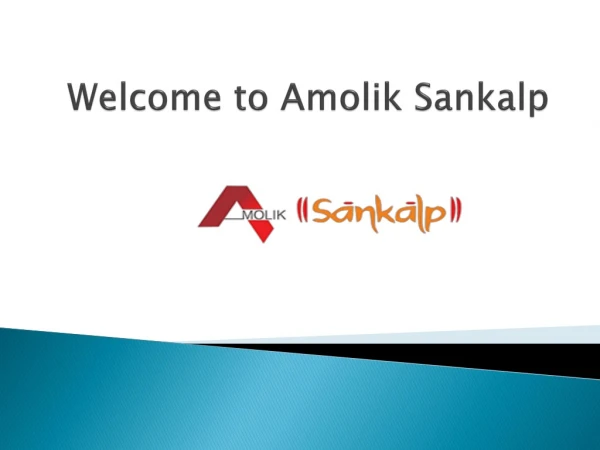 Amolik Sankalp | 9211-70-9000
