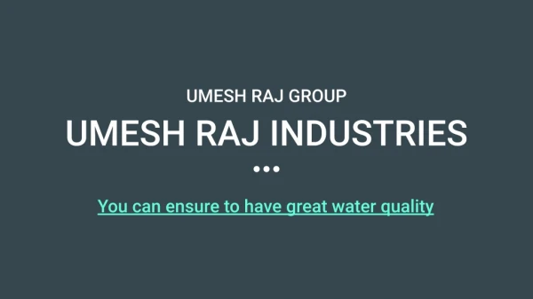 URG group|umeshraj industries
