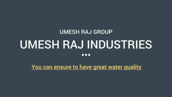 URG urg group|umeshraj industries