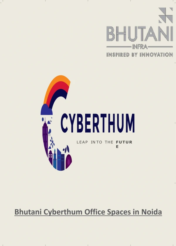 Buy Cyberthum Commercial Property in Noida