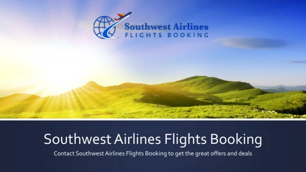 Southwest Airlines Flights Booking
