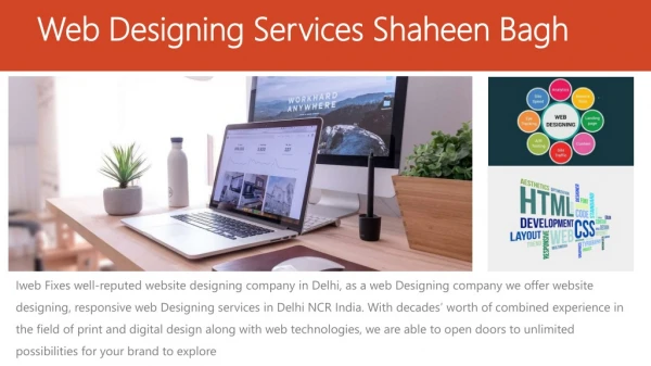 Web Designing Services Shaheen Bagh